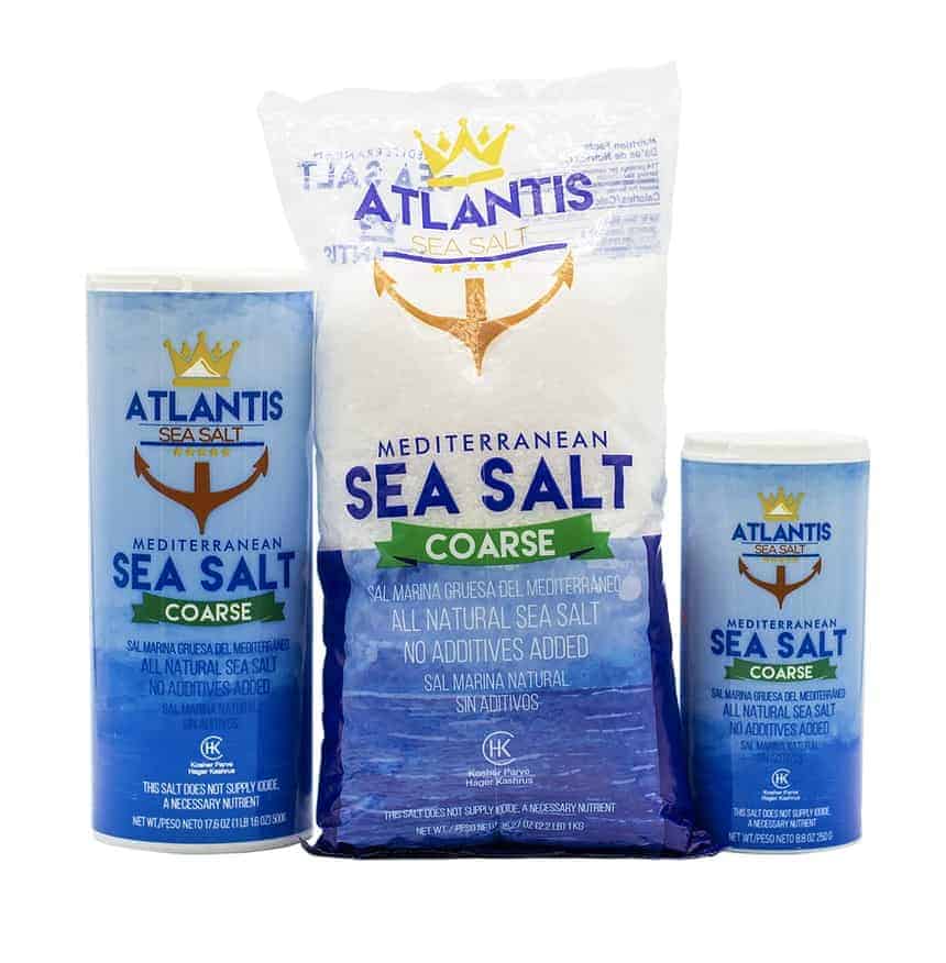 coarse sea salt