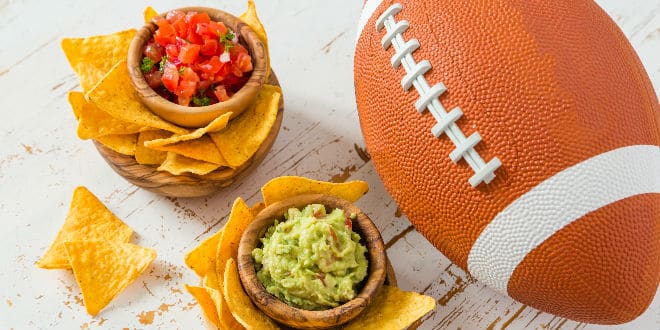 Super Bowl celebration food and snacks - Celebración del Super Bowl