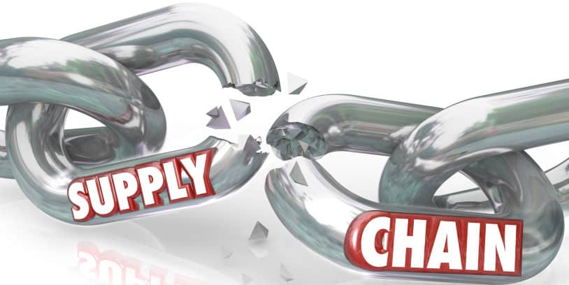 supply chain disruption - interrupciones en la cadena de distribución