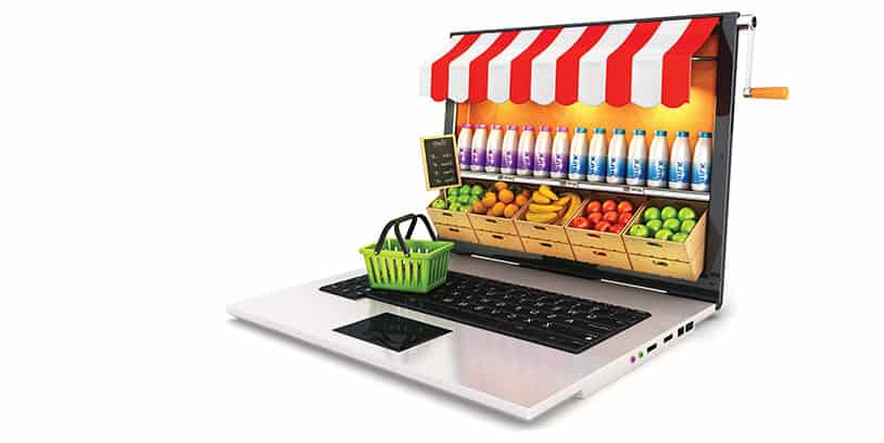 grocery e-commerce - comestibles en línea