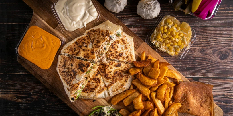 what can be served with quesadillas