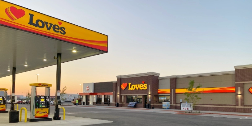 Love's - service station - estación de servicio