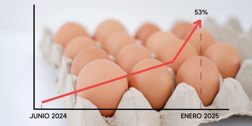 Egg prices - Precios de los huevos