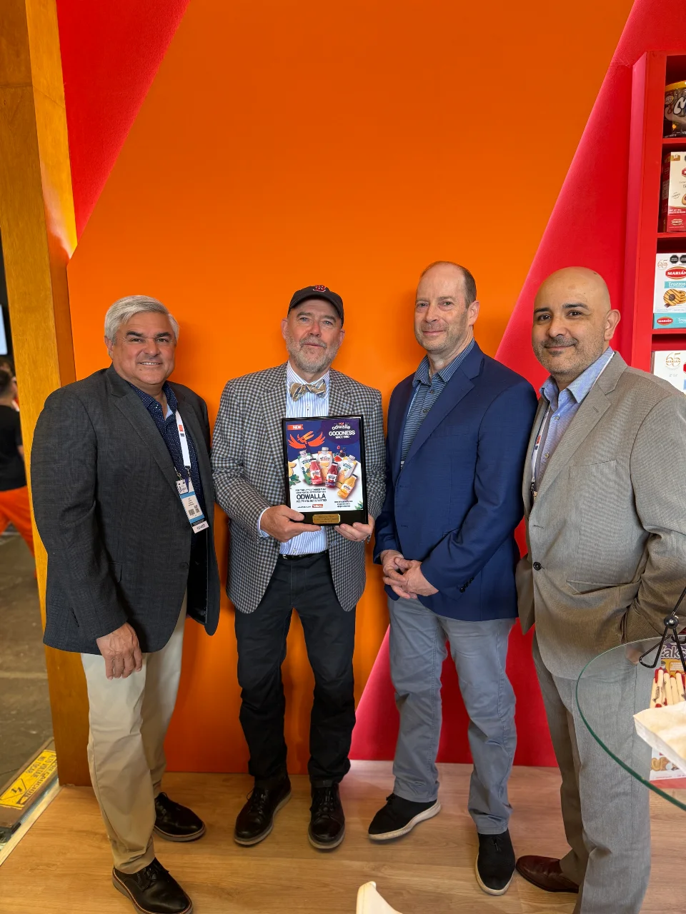 Essy Lechon, Richard Harrington, Jorge Alonso, Vilore Foods.