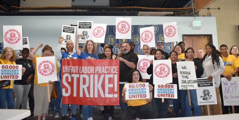 grocery workers - trabajadores de supermercados