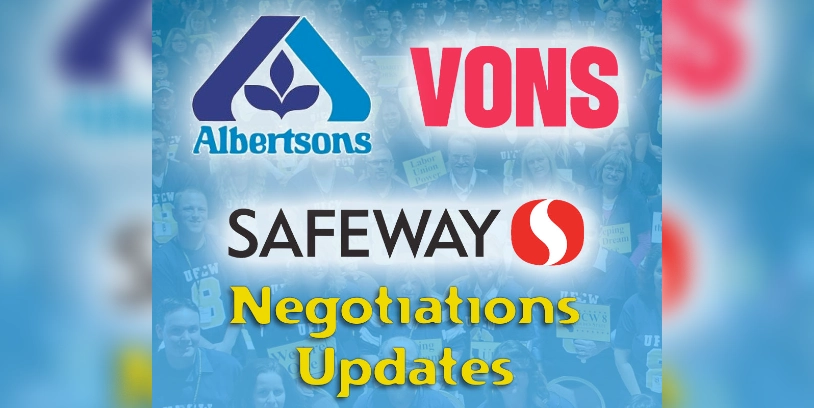 Albertsons labor agreement - acuerdo laboral con Albertsons