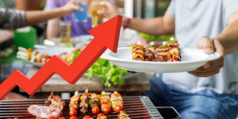 Fourth of July cookout prices - precios de los asados del 4 de julio