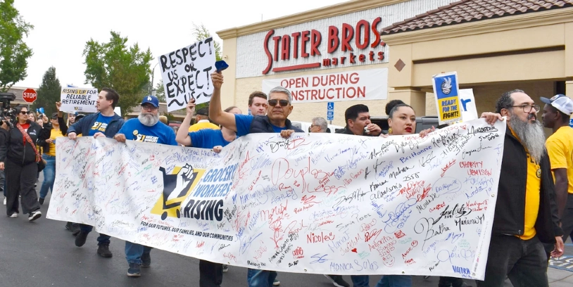 Stater Bros. labor dispute - amenaza de huelga en Stater Bros.