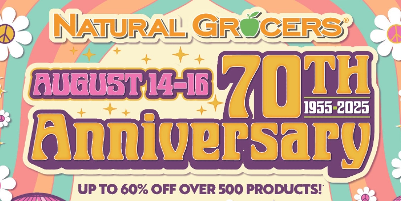 Natural Grocers 70th Anniversary - Natural Grocers 70º aniversario