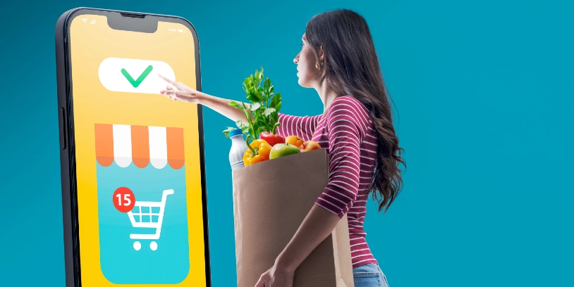 August 2025 U.S. eGrocery sales - ventas de comestibles en línea en EE. UU. en agosto 2025