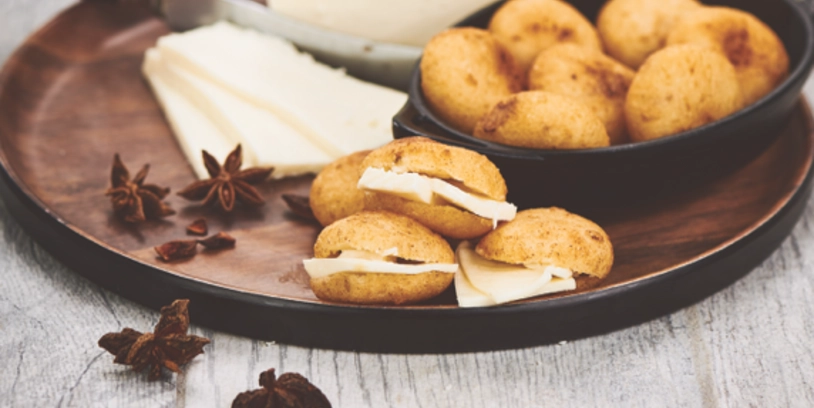 Sweet Fried Arepas - Abasto