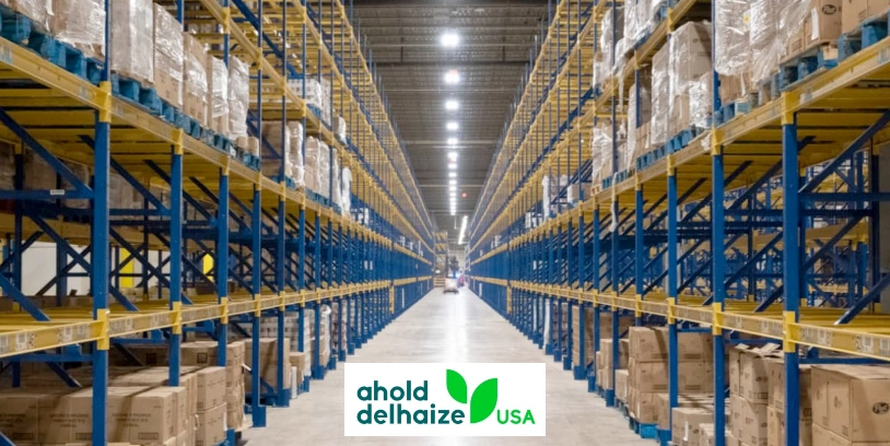 Ahold Delhaize USA Burlington distribution center - centro de distribución de Ahold Delhaize USA en Burlington