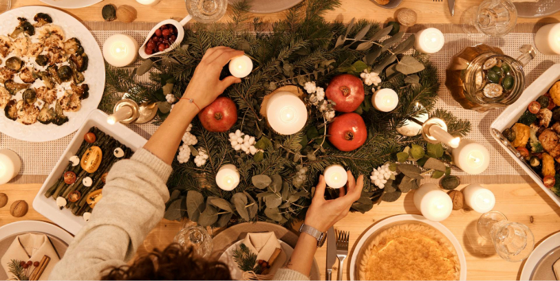 decoración de Año Nuevo