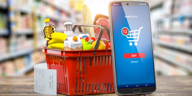 Online grocery sales - ventas online de comestibles