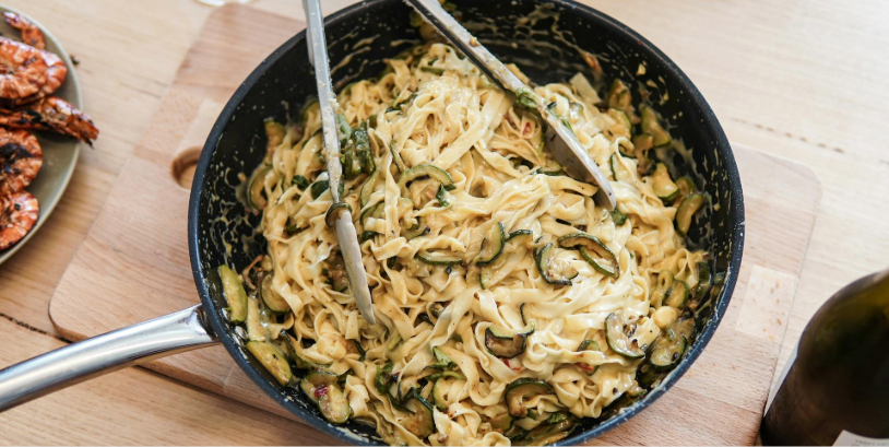 salsas para pasta sin tomate