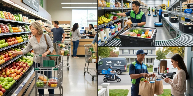 eGrocery hyper-growth - hipercrecimiento del supermercado en línea