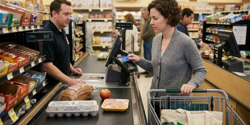 U.S. grocery slowdown - caída de ventas en supermercados