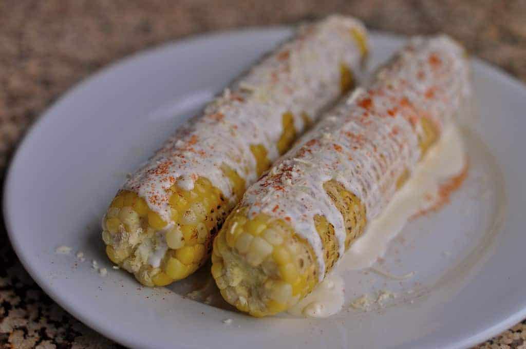 grilled corn