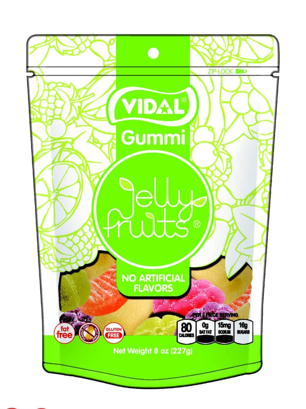 vidal gummi jelly fruits